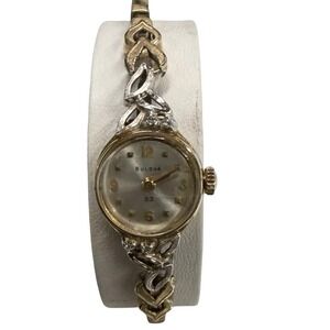 Vintage Bulova Ladies Watch N3 | Gold Plate Case | 10K GF Band | Working